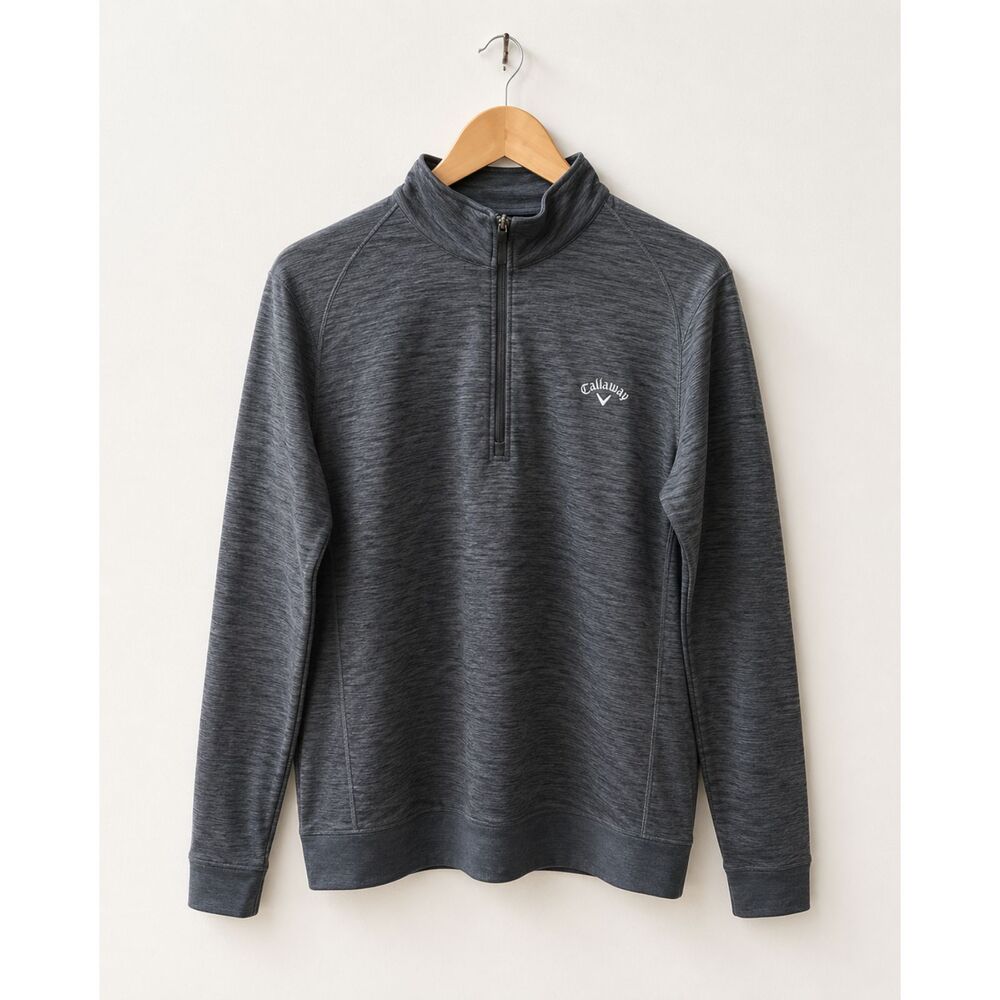 Callaway Men's Quarter Zip Pullover in excellent pre-owned condition Size XL